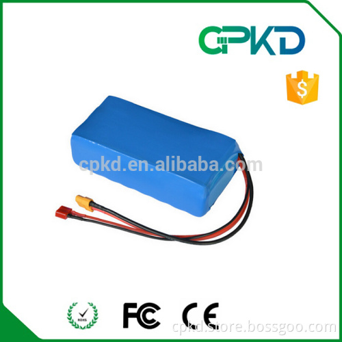 wheelbarrow battery 60V 18650 battery pack 2200mah capacity lithium ion battery